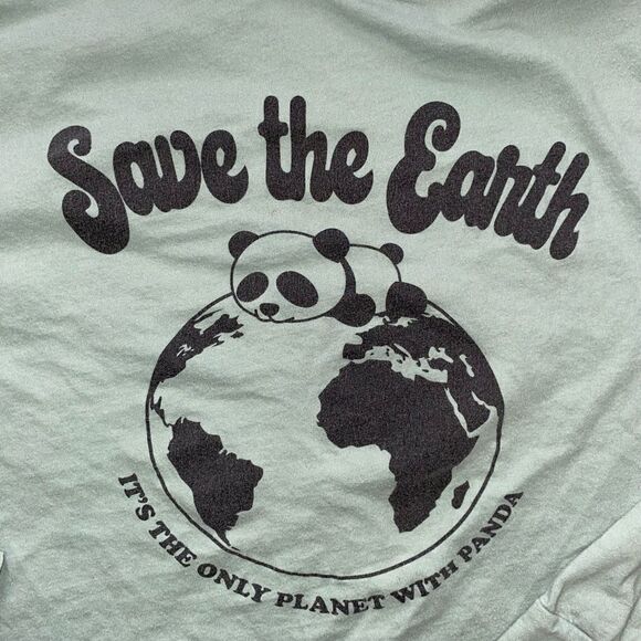 Dirtee Laundry Save The Earth Tee Size XS - Picture 3 of 6